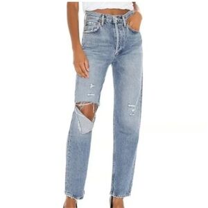 Agolde 90's Pinch Waist High Rise Jeans